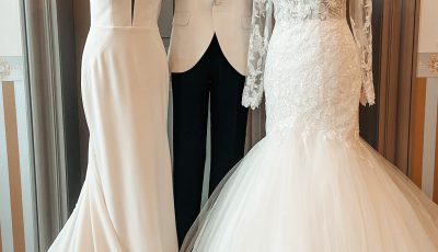 Brautmoden Hochzeitsanzug Smoking Meerjungfrau Spitze